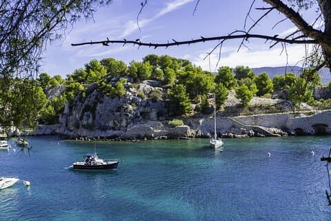 Calanques boat ride