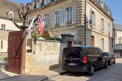 The hotel in Beaune