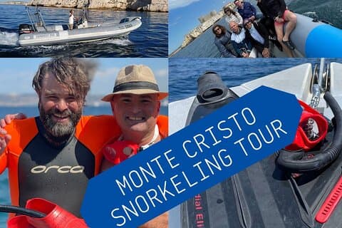 Private 3-Hour Snorkeling Tour near Monte Cristo from Marseille with Guide