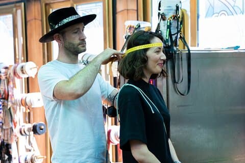 Visit a workshop - create a unique hat with Lady Gaga's hatmaker