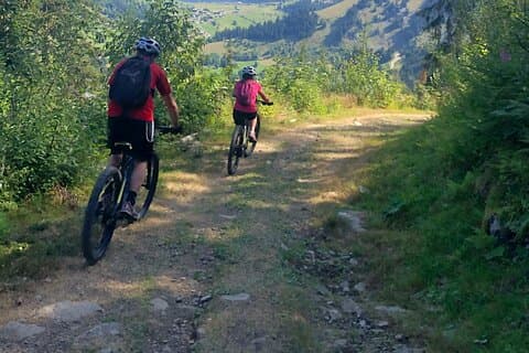 3-hour trip on an electric mountain bike