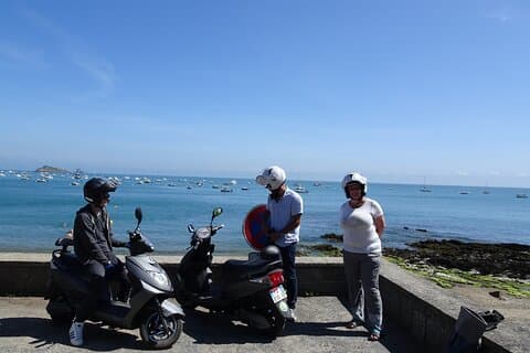 Private 5-Hour Electric Scooter Ride from Cancale