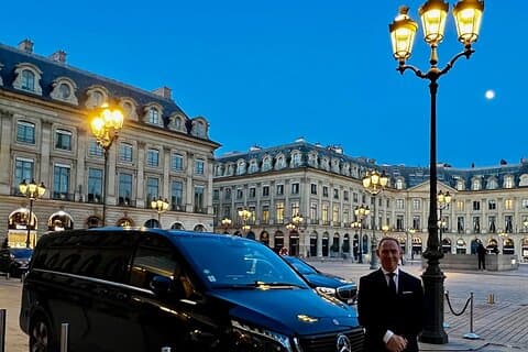 Private transfer by luxury Mercedes from PARIS to ==> REIMS with Cab-Bel-Air