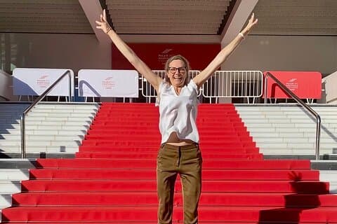 Red carpet in Cannes