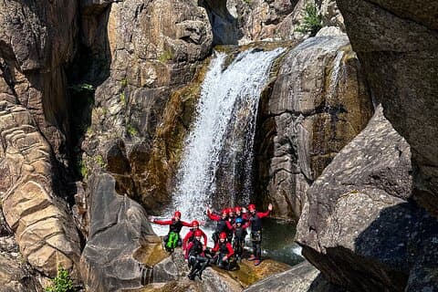 Haut Chassezac, Canyoning Sports Day in Ardèche