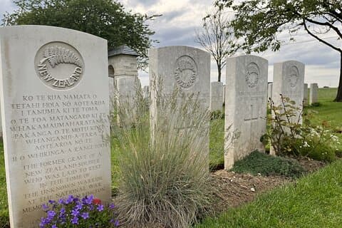Private New Zealand focused WW1 Somme Tour