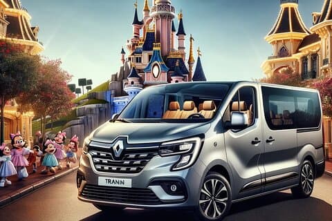 Airport Transfer Paris - Disneyland - Minivan 1-8 Passengers