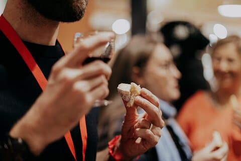 Cheese and wine tasting