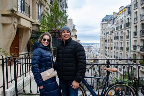 View from Montmartre Steps