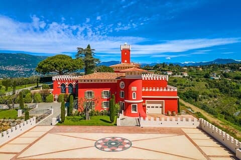 Chateau Crémat, Nice Bellet hills