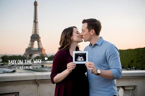 Paris Pregnancy Photo shoot