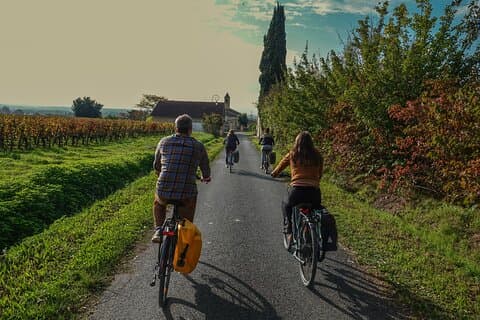 Saint Emilion Wine Tour by E-Bike- Bordeaux Pick up and drop off