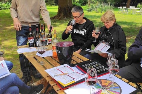 Tasting with the winemaker, accompanied by a box of aromas for an enriched sensory experience.