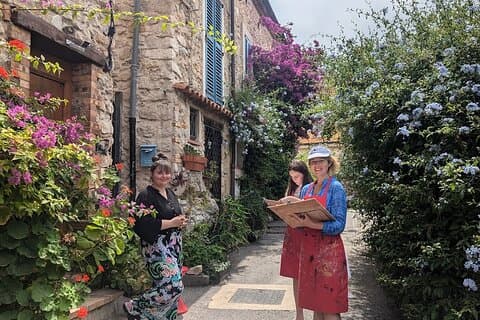 Private Immersion Sketch and Watercolor the Charm of the Old Antibes