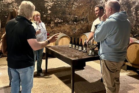 Tasting at Maison le Nid