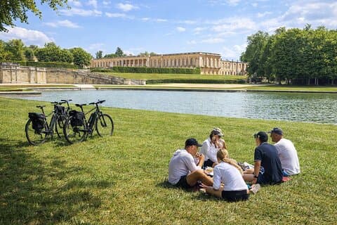 Picnic in the Palace of Versailles Park