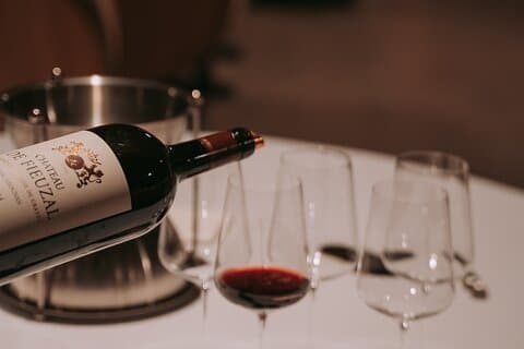 Tasting of 2 wines from the Château de Fieuzal