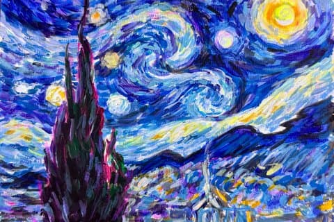 Van Gogh Guided Painting Workshop