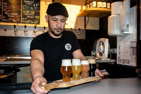 Tasting of 4 beers brewed in Nice
