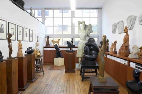 Self-guided tour of the Chana Orloff Museum Workshops