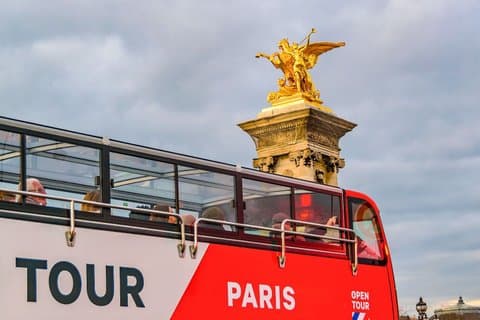 Paris Sightseeing Bus Tour with Versailles Palace, & Seine Cruise