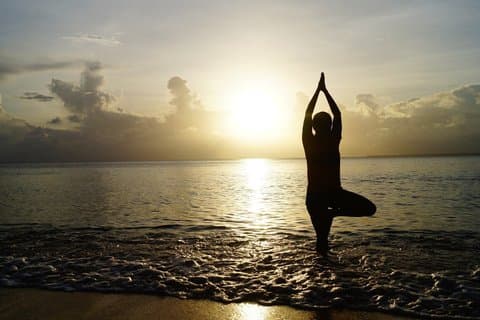 Antibes Yoga with Swimming Experience