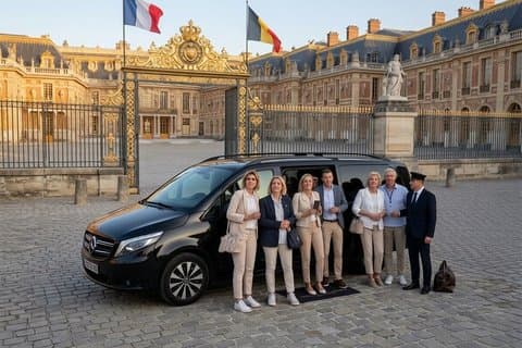 Private transfer A/R from Le Havre to the Palace of Versailles