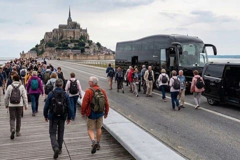 Shared the adventure at Mont Saint-Michel Île Médiévale d’Exception