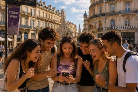 Escape Game City Theme Magic Team in Montpellier