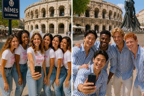 Nîmes Challenges EVG EVJF City Challenge team