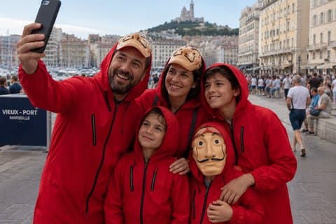 Escape Game Outdoor Theme Team Heist in Marseille
