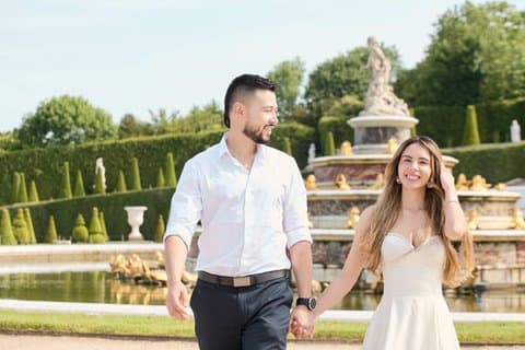 Palace of Versailles Private Photo Shoots & Surprise Proposals
