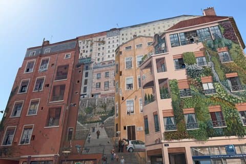 Discover Mur des Canuts on Lyon Walking Tour
