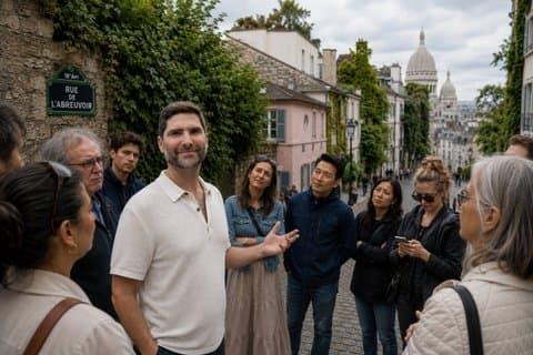 Montmartre Walking Tour with Saints, Scandals and Revolution