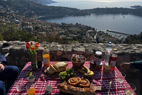 Starry Breakfast in 4x4 Flavors and Views of the French Riviera