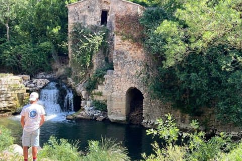 Montpellier Guided Tour Source of the Avy by Electric Bike