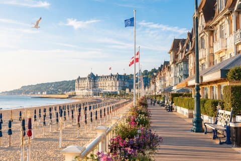 Coastal Views in Honfleur and Deauville From Le Havre