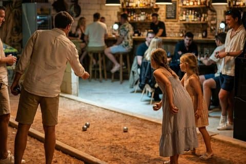 Paris Apéro and Petanque Experience Wine Games and Local Life