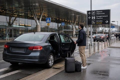 Private Transfer from Paris to Paris Charles de Gaulle Airport