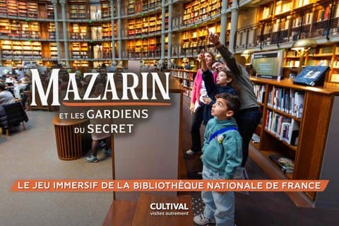 Game Mazarin and the Guardians of Secret at the BnF Richelieu