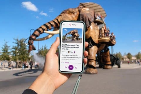 Nantes Self Guided Walking Tour Chateau and Elephant Audio Quiz