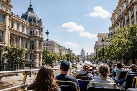 Paris Hop On Hop Off Sightseeing Bus Tour