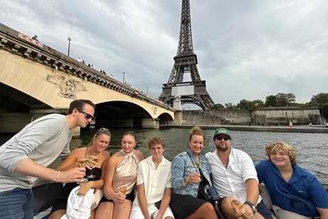Seine River Sightseeing Cruise and Hop On Hop Off Options