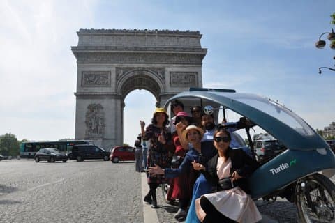 Paris Gustave Eiffel Discovery Private Tour by Electric Pedicab
