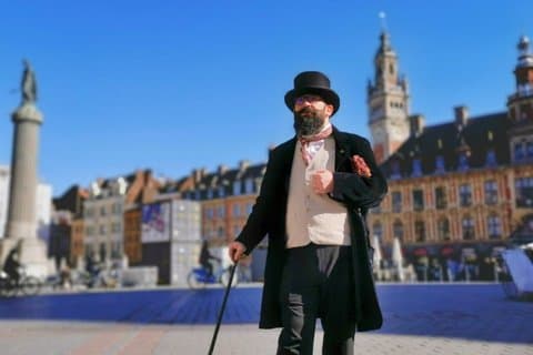 Unusual guided tour of Lille in 1913 immersion