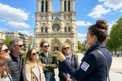 Cité Island: Notre Dame+Sainte Chapelle+Conciergerie Outside Tour