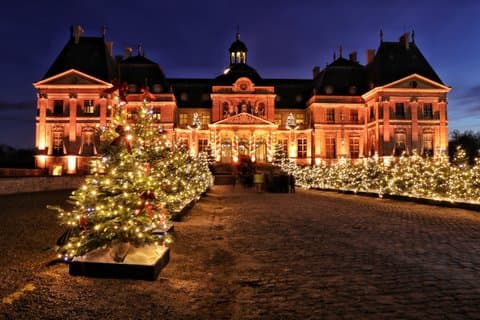 Christmas in Paris Chauffeur Driven Tour Vaux le Vicomte Castle