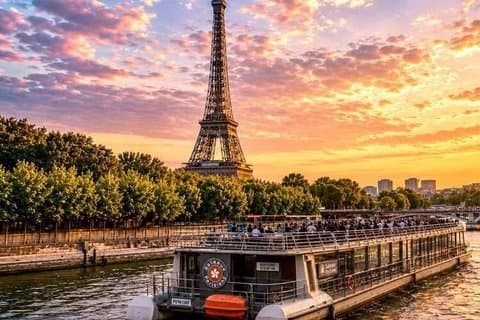 Paris Evening: Wine & Cheese at Galeries Lafayette & Seine Cruise