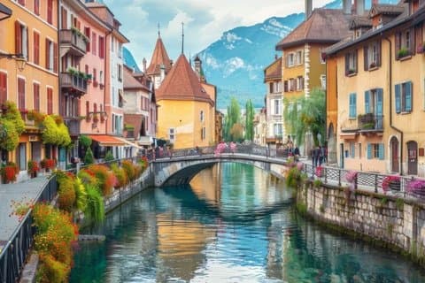 Hello Annecy: Private 2-Hour Intro City Walk with Local Guide