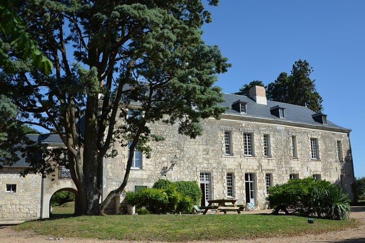 Chateau winery in Bourgueil